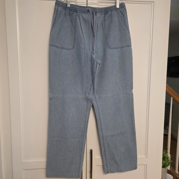 5 Pairs LL Bean Classic Fit Denim Elastic Stretch Waist Pants 1 Pair Dress Pant - Picture 6 of 14